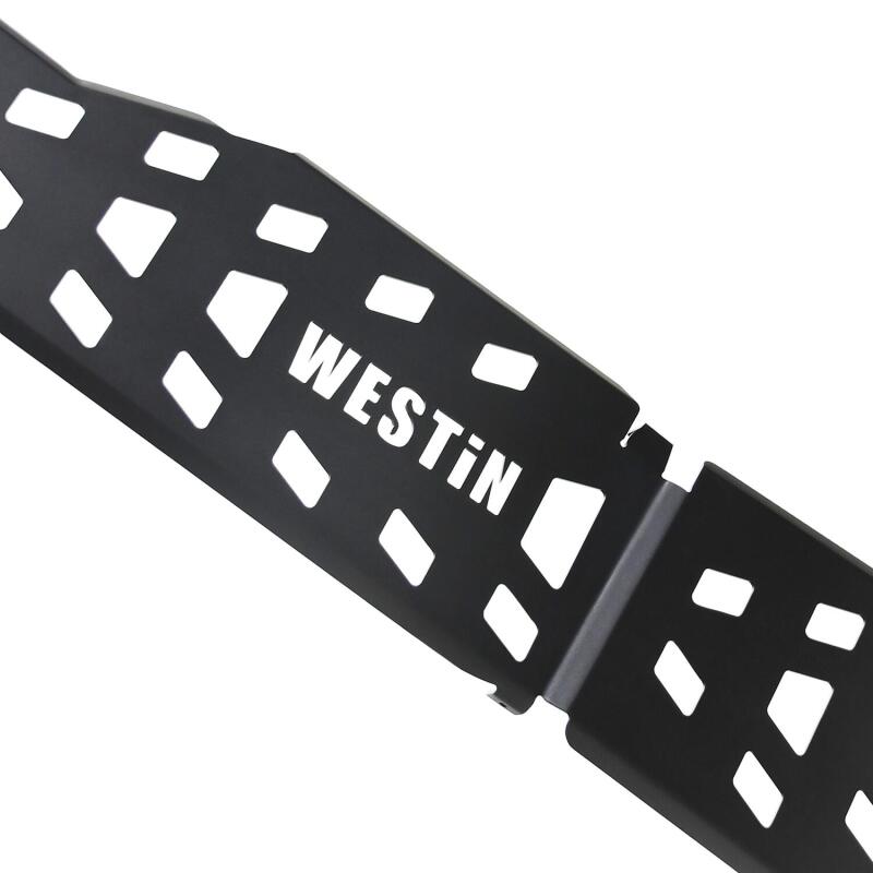 Jeep Wrangler JL Gas Tank Skid Plate - Westin - Textured Black - `18-`22