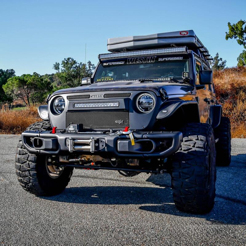 Jeep Wrangler JL Winch Tray - Westin - WJ2 - Black - `18-`21