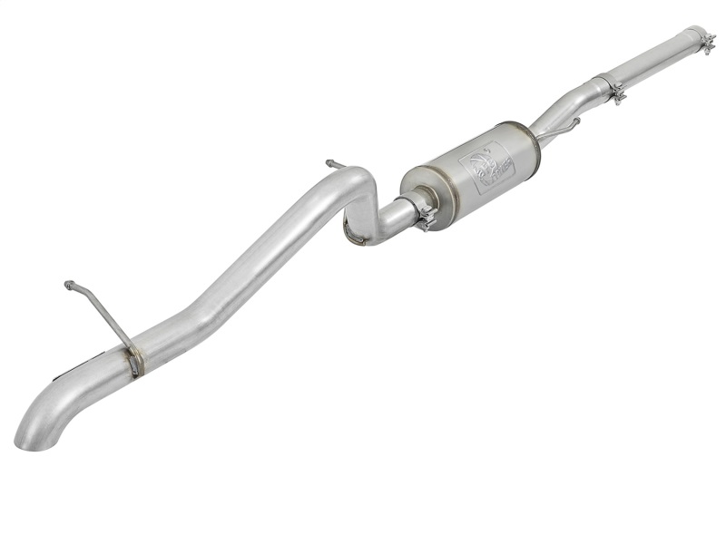 Jeep Wrangler JK Exhaust Cat Back - Rear - aFe - Scorpion 2-1/2in Aluminized Steel Hi-Tuck - V6 3.6L/3.8L - `07-`18