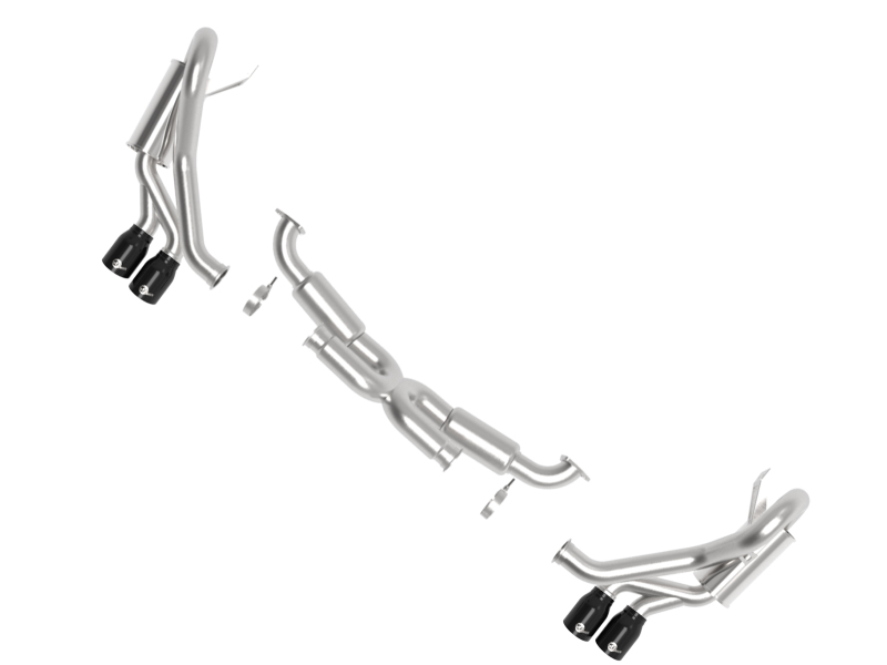 Porsche 911 Performance Exhaust - aFe - MACH Force-Xp Cat-Back - Black - 3.8L - `12-`16