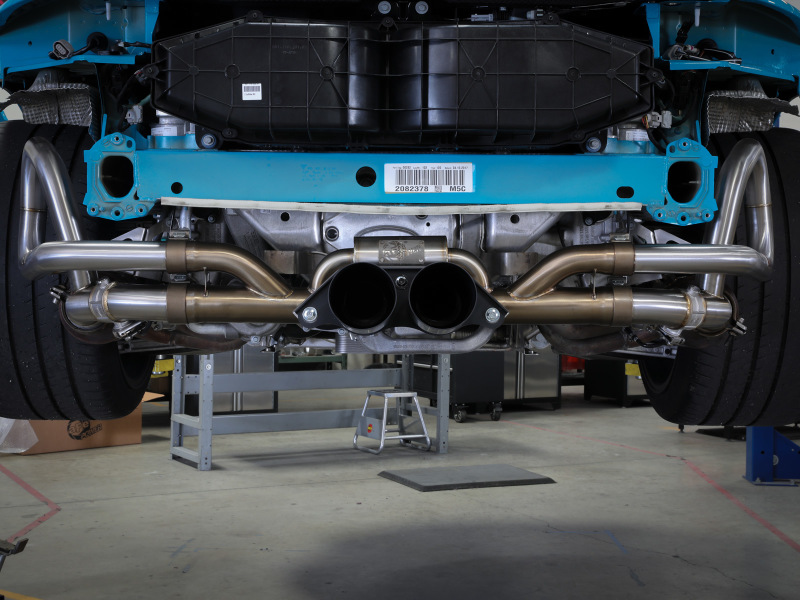 Porsche 911 Performance Exhaust - aFe - MACH Force-Xp Cat-Back - Carbon - 3.8L - `14-`16