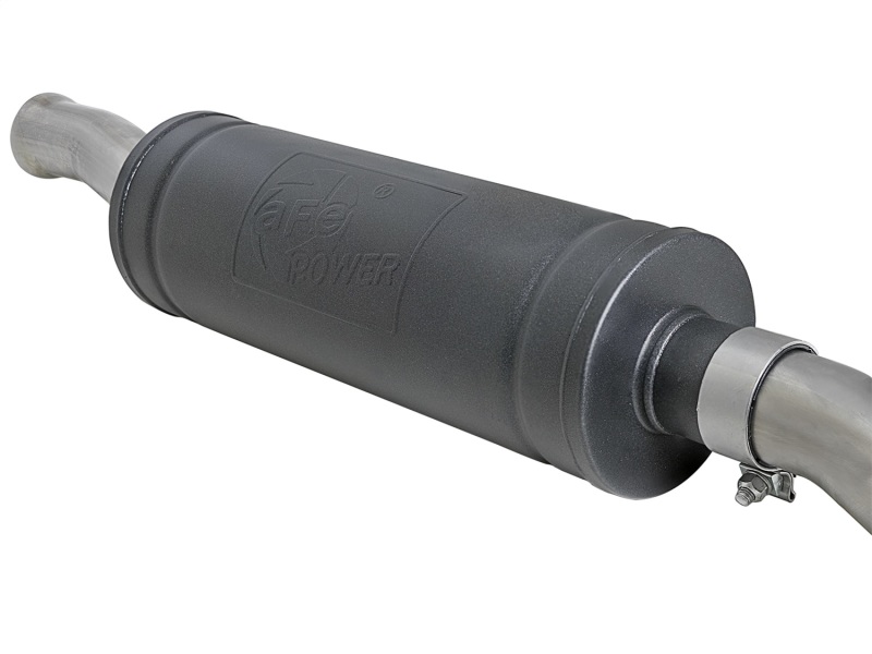 Jeep Wrangler JL Exhaust Cat Back - aFe - Rebel Series - Black - V6-3.6L - `18-`24