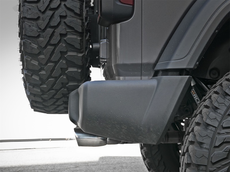Jeep Wrangler JL Exhaust System - Rear - aFe - Rebel Series - Polished - V6-3.6L - `18-`24