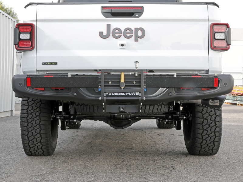 Jeep Gladiator Performance Exhaust - aFe - Vulcan Series DPF-Back - Black - 3.0L - `21-`23