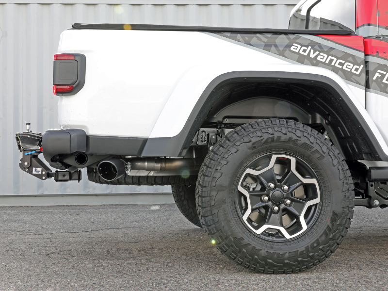 Jeep Gladiator Performance Exhaust - aFe - Vulcan Series DPF-Back - Black - 3.0L - `21-`23