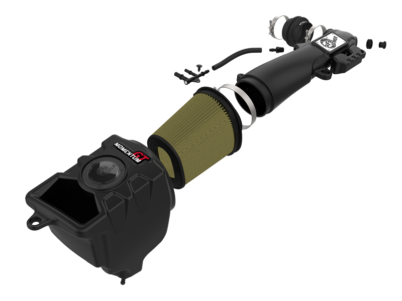 Jeep Wrangler JL Cold Air Intake System - aFe - Momentum GT w/ Pro Guard 7 Media - 2.0L - `18-`23