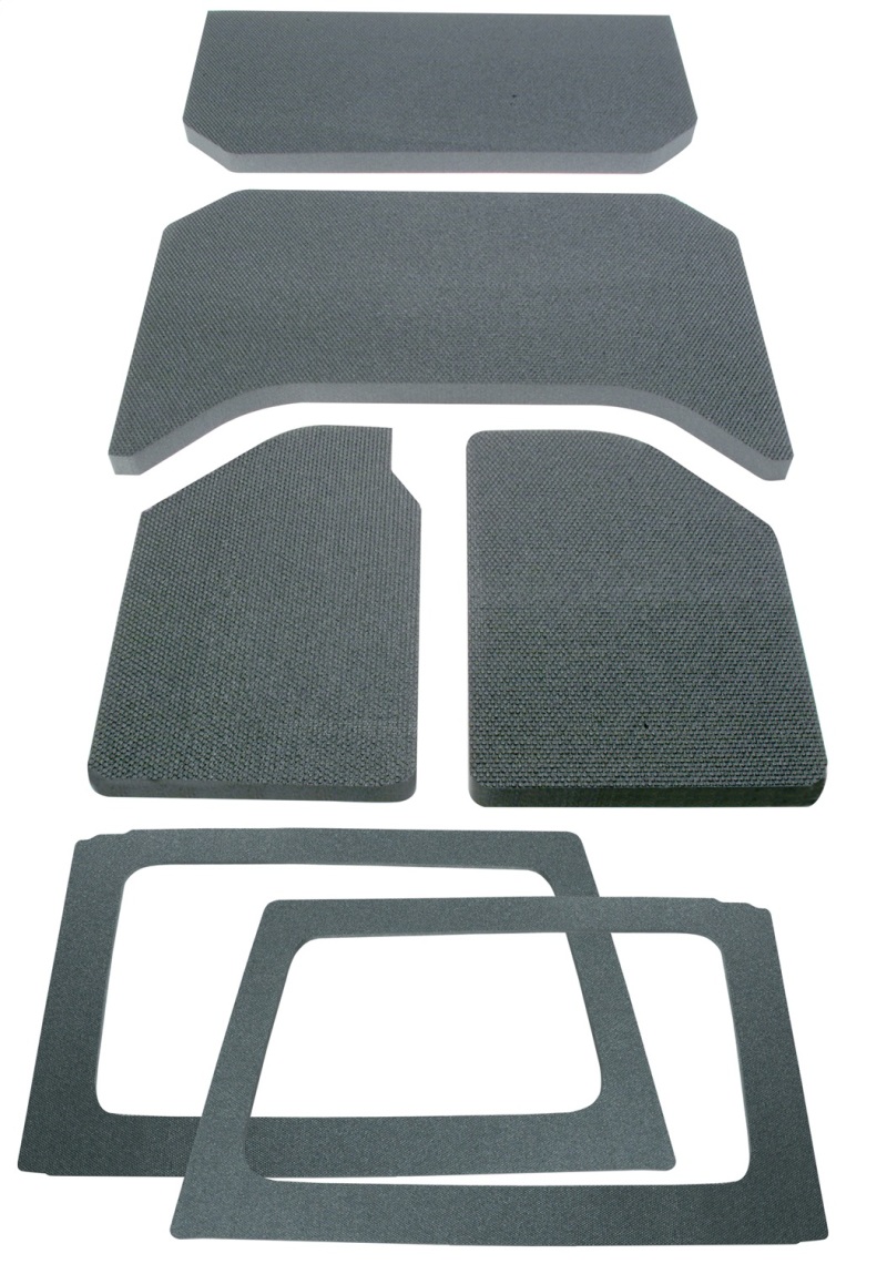 Jeep Wrangler JK Headliner Kit - DEI - Boom Mat Complete - Gray - `11-`18