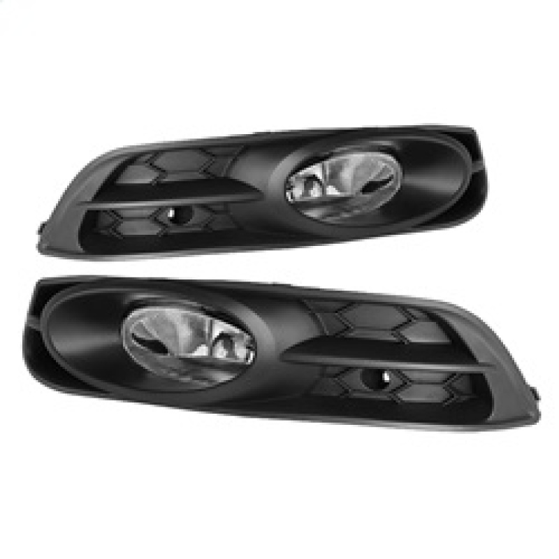 Honda Civic Fog Lights - SPYDER - OEM w/Switch - Clear - `12-`13