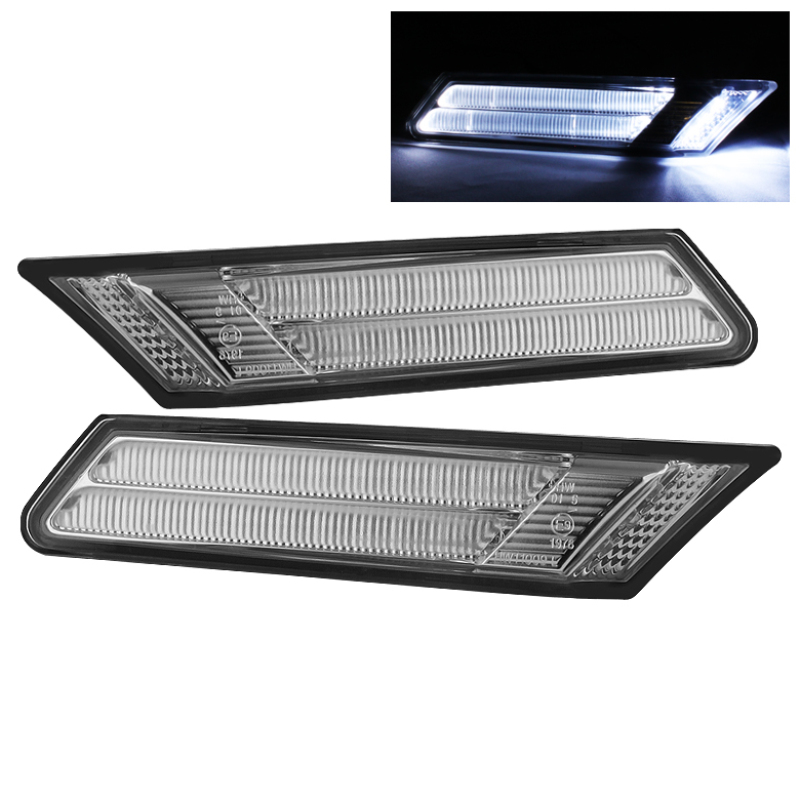 Porsche 911 Bumper Lights - SPYDER - Xtune 997 - Chrome - `05-`07