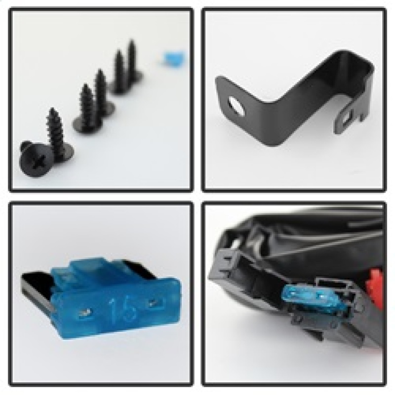 Honda Civic Fog Light - SPYDER - OEM Fog Light w/Switch - Clear - `13-`14