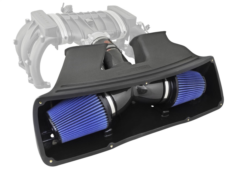 Porsche 911 Performance Air Intake - aFe - Black Series Stage-2 Carbon Fiber Cold Air Intake System w/ Pro 5R Filter - Black - 3.4L/3.8L - `12-`16