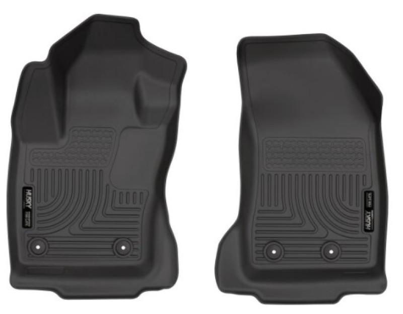 Jeep Renegade Floor Liners - All Weather - Front - Husky - Black