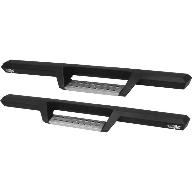 Jeep Wrangler JK Nerf Bars - HDX Drop - Westin - Stainless - Textured Black - `07-`18