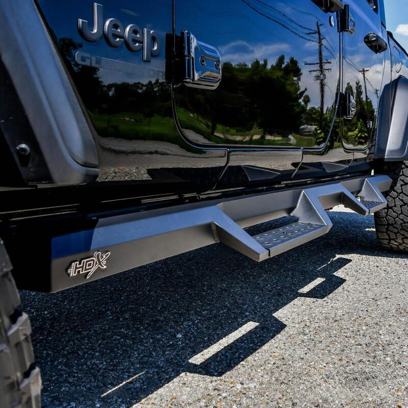 Jeep Gladiator Nerf Bars - Westin - HDX Drop - Textured Black - 2020+