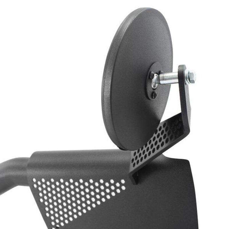 Jeep Wrangler JK Trailline Tube Doors - Front - Go Rhino - Replacement - Black - `07-`18