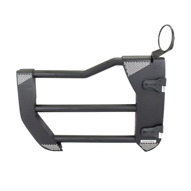 Jeep Wrangler JK Trailline Tube Doors - Front - Go Rhino - Replacement - Black - `07-`18