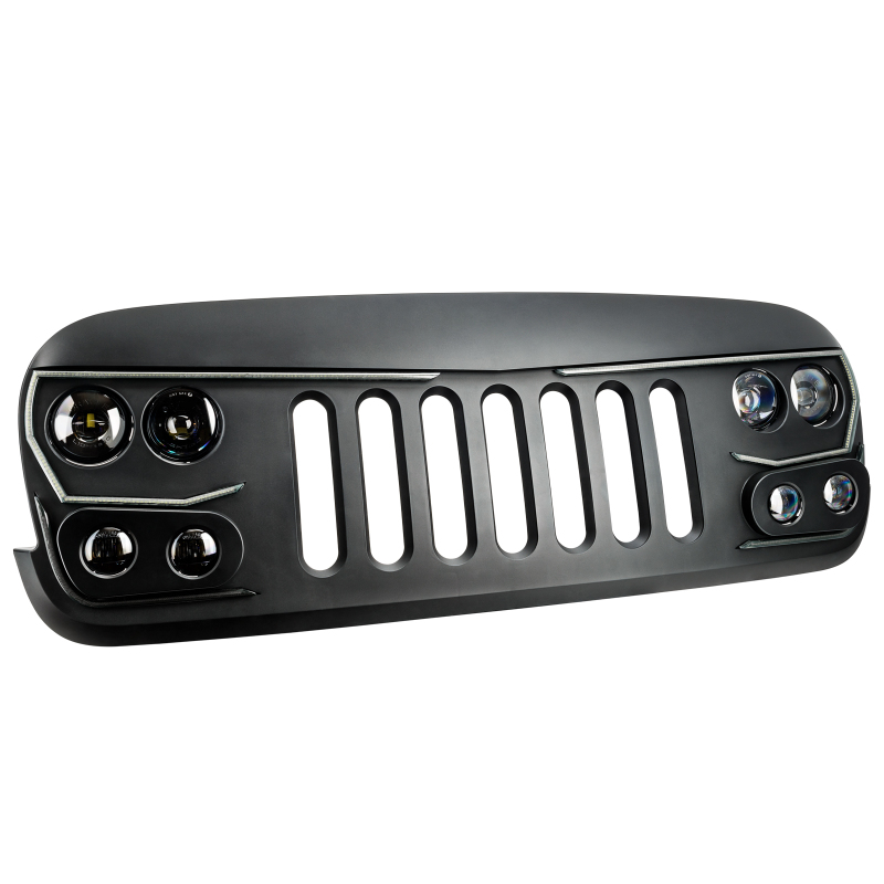 Jeep Wrangler JK - ORL Vector Grille Lights