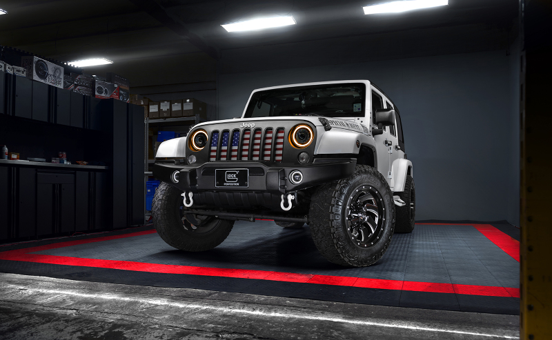 Jeep Wrangler JK Projector Headlights - ORACLE Lighting - Oculus 7in Switchback Bi-LED - `07-`18