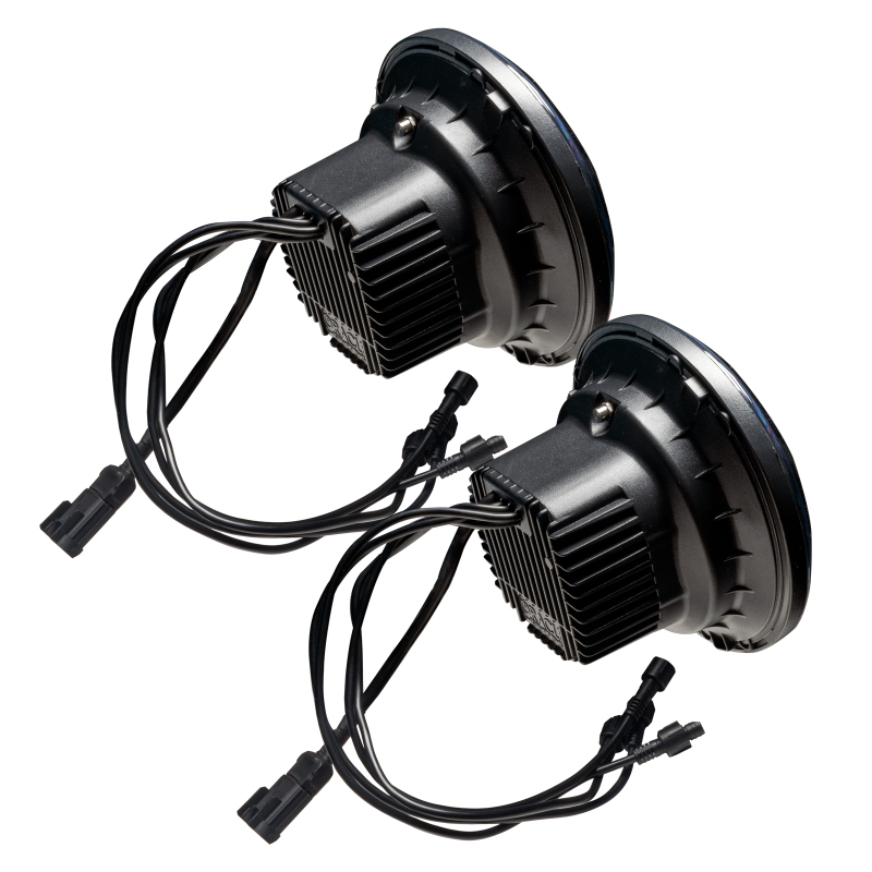 Jeep Wrangler JK Projector Headlights - ORACLE Lighting - ColorSHIFT BiLED - `07-`18