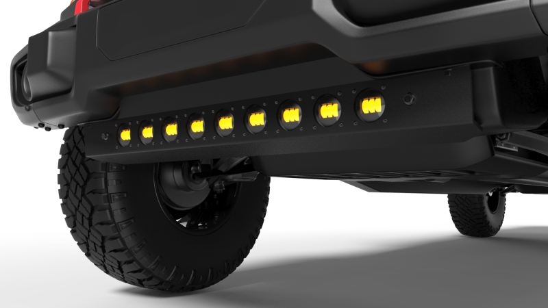 Jeep Gladiator Skid Plate - ORACLE Lighting - With Integrated LED Emitters - Yellow - 2019