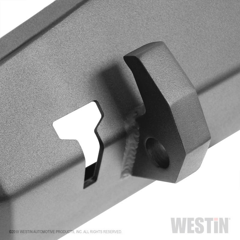 Jeep Wrangler JK Stubby Front Bumper - Front - Westin - WJ2 - Textured Black - `07-`18