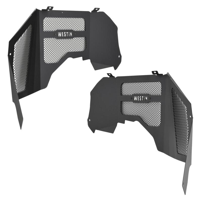 Jeep Wrangler JL Inner Fenders - Front - Westin - Textured Black - `18-`20