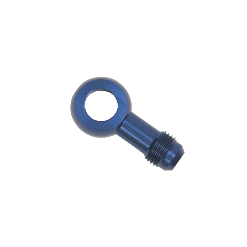 Honda Civic Fuel Line Fittings - Russell - -6 AN Male Flare - Blue