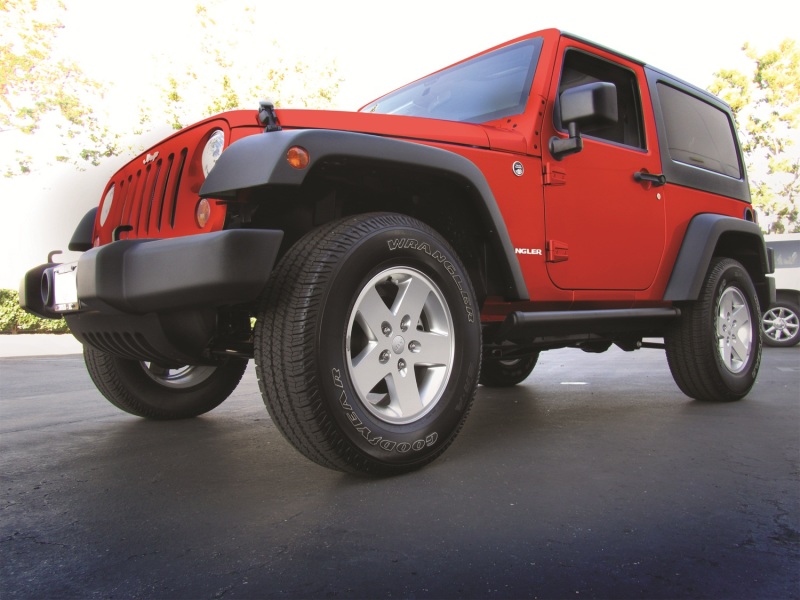Jeep Wrangler JK PowerStep - AMP Research - Automatic Power-Deploying - Black - `07-`18