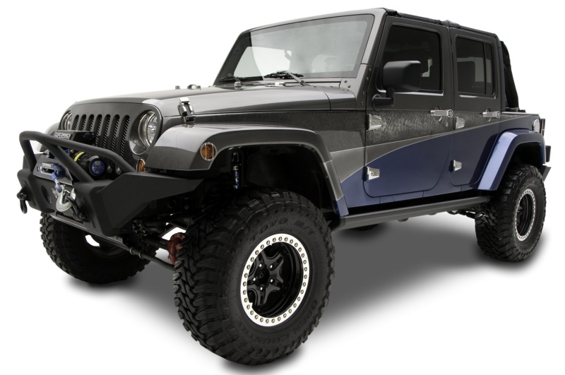 Jeep Wrangler JK PowerStep - AMP Research - Black - `07-`17