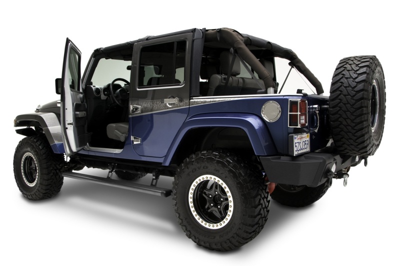 Jeep Wrangler JK PowerStep - AMP Research - Black - `07-`17