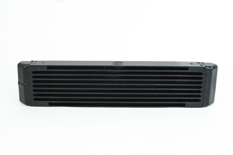 Porsche 911 Oil Cooler - Front - CSF - CSF #8201 Universal Dual-Pass - Satin Black - 1973