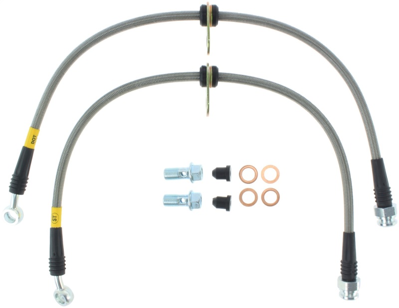 Honda Civic Brake Line Kit - Rear - Stoptech - Stainless Steel - `02-`05