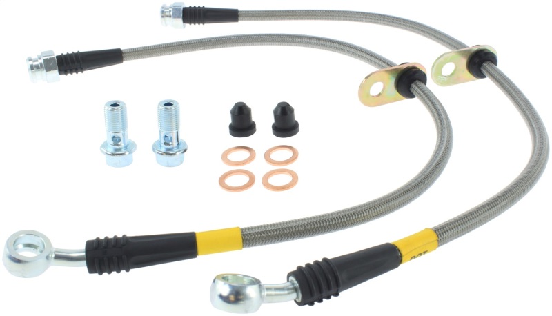 Honda Civic Brake Line Kit - Rear - Stoptech - Stainless Steel - `02-`05