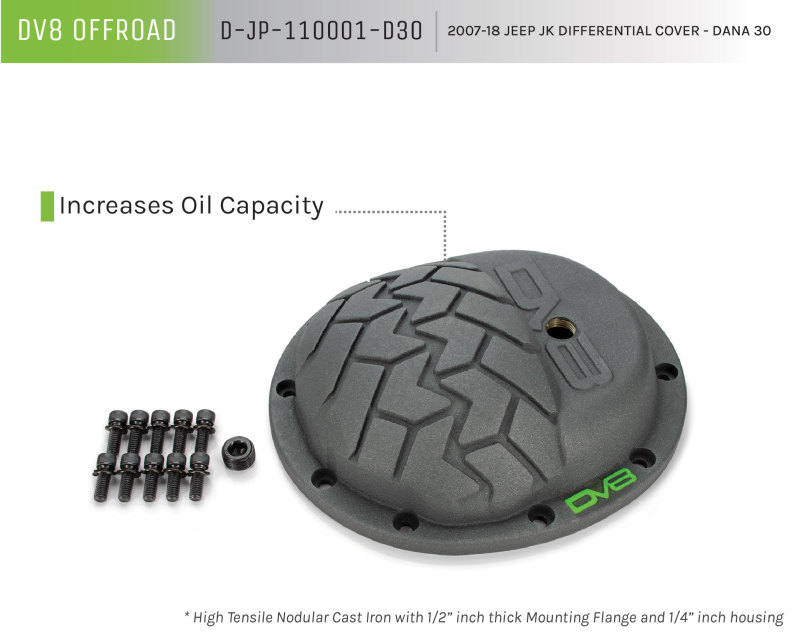 Jeep Wrangler JK - DVE Diff Covers
