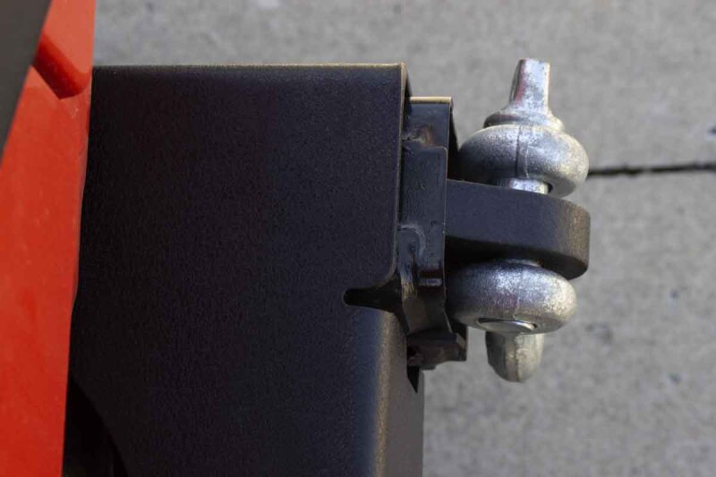 Jeep Wrangler JK D-Ring Frame Mounts - Rear - Fishbone Offroad - Black - `07-`18