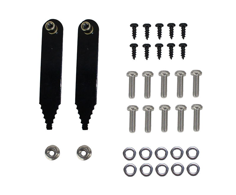 Jeep Wrangler JK Inner Fender Kit - Front + Rear - Fishbone Offroad - Black - `07-`18