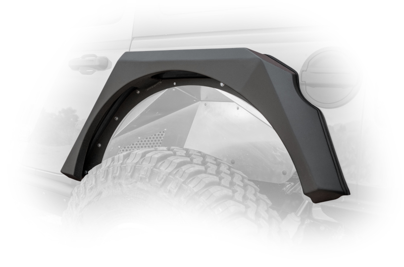 Jeep Wrangler JL Armor Fenders - Front & Rear - DV8 Offroad - 2018
