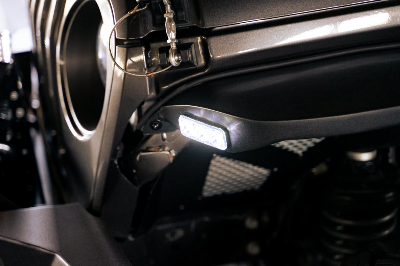 Jeep Wrangler JL Slim Fender Flares - DV8 Offroad - Black - `18-`23