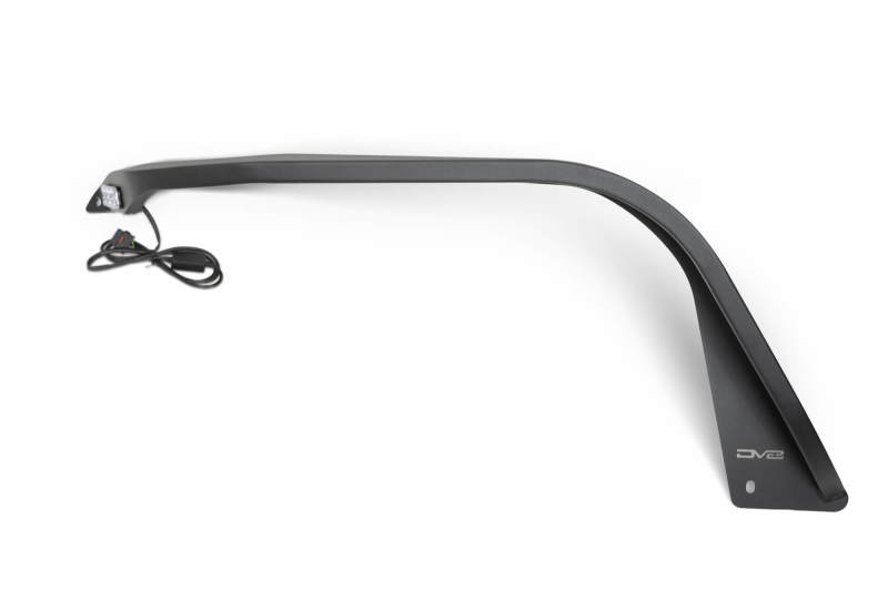 Jeep Wrangler JL Slim Fender Flares - DV8 Offroad - Black - `18-`23