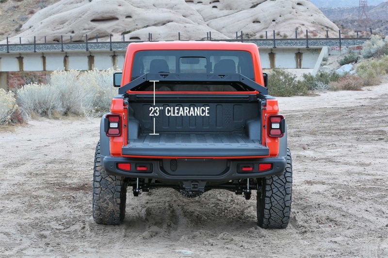 Jeep Gladiator Cargo Rack - Fabtech - Fabtech - Black - `20-`21