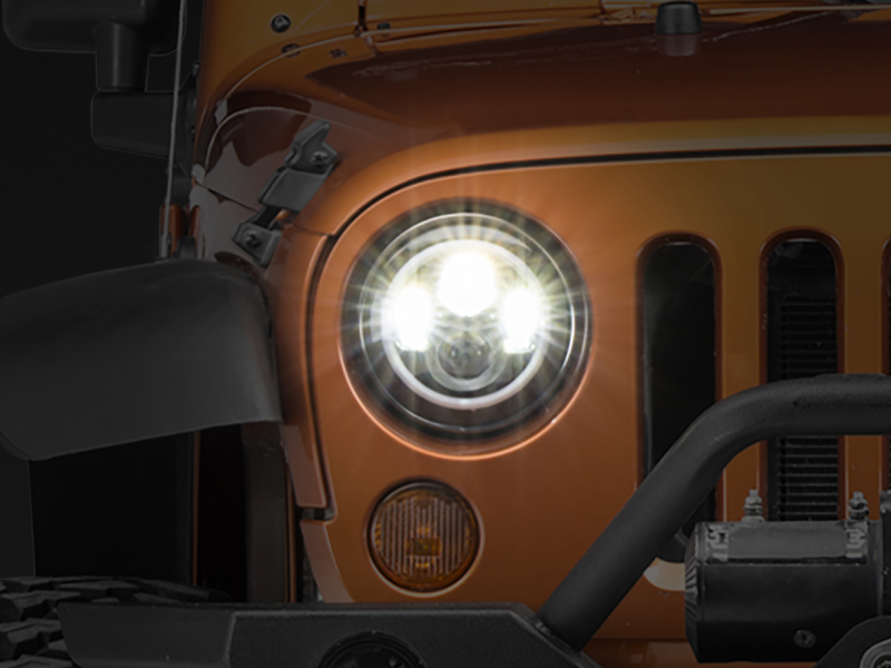 Jeep Wrangler JK - RAX LED Headlights