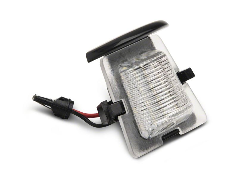 Jeep Wrangler JK License Plate Light - Raxiom - Axial Series LED - Black - `07-`18