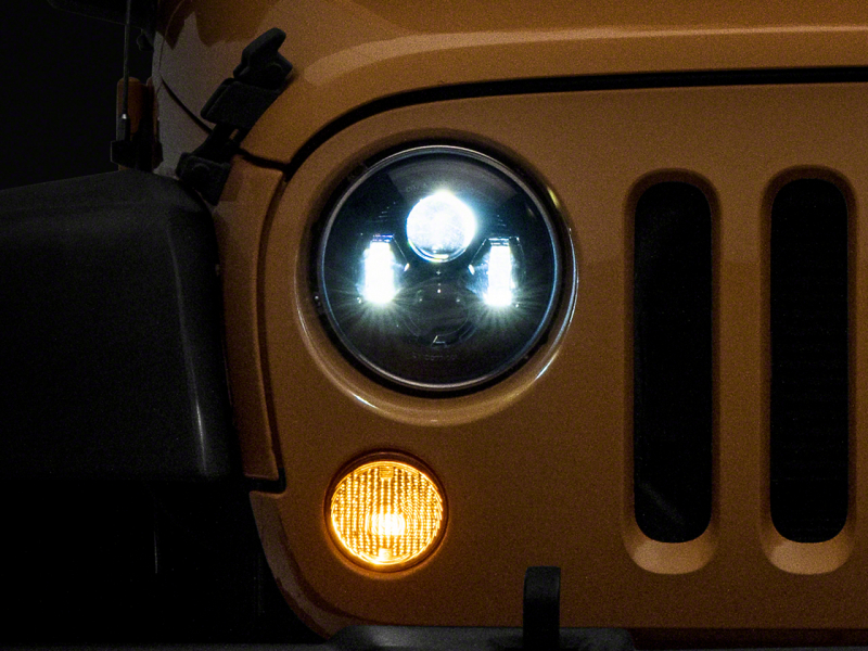 Jeep Wrangler JK - RAX LED Headlights