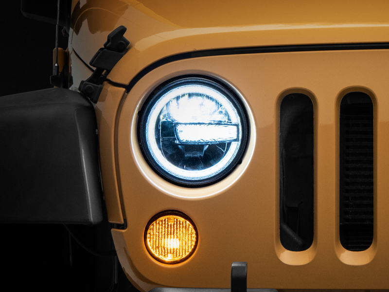 Jeep Wrangler JK - RAX LED Headlights