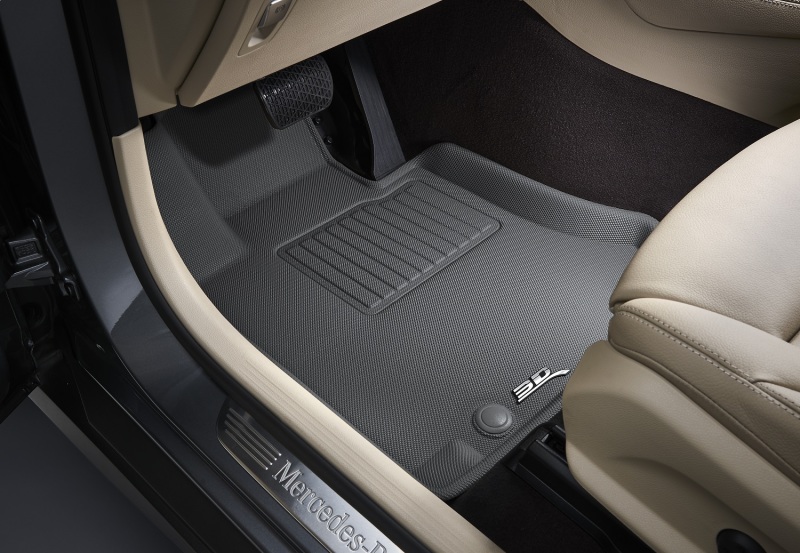 Jeep Cherokee Floor Liners - Front - ACE Kagu - Gray
