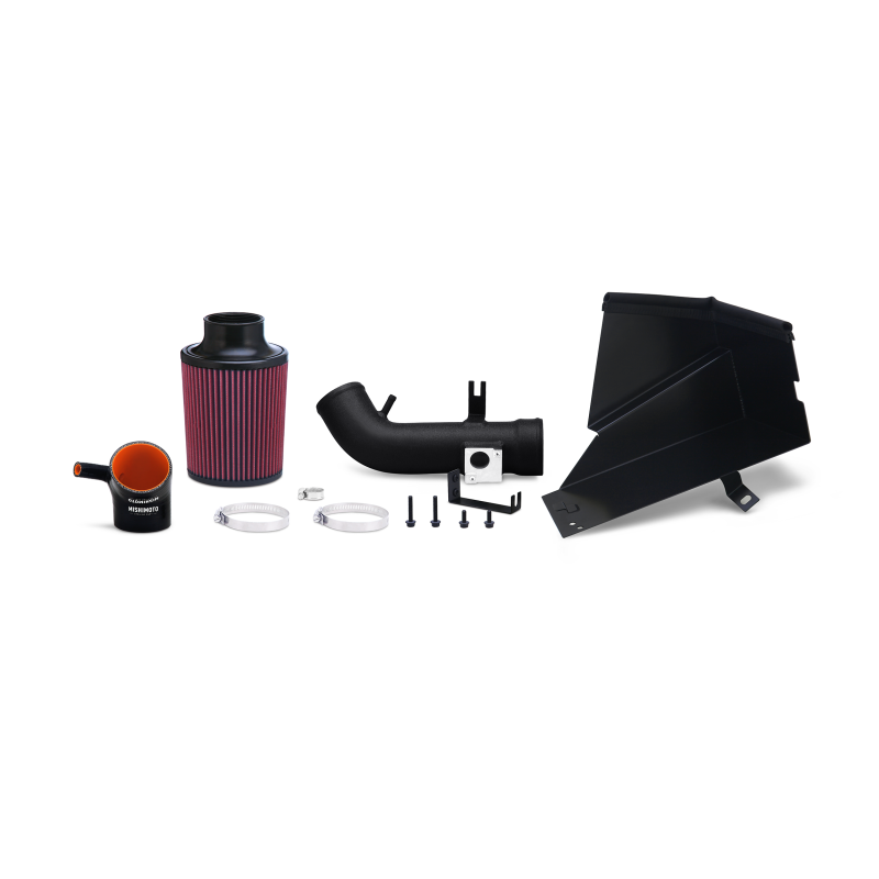 Honda Civic Performance Air Intake - Mishimoto - Mishimoto Si Performance Air Intake w/ Heat Shield - Wrinkle Black - 2.0L - `06-`11