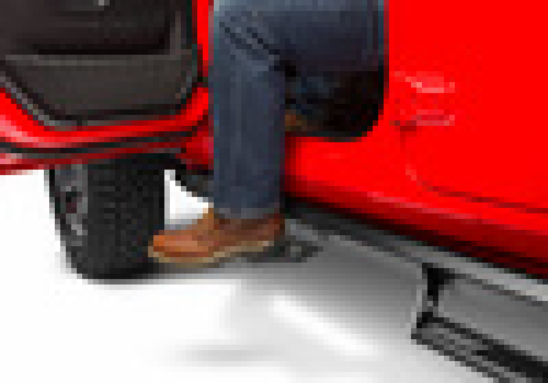 Jeep Gladiator Step System - N-Fab - Predator Pro - Full Length (2 Steps per Side) - Textured Black - `20-`24