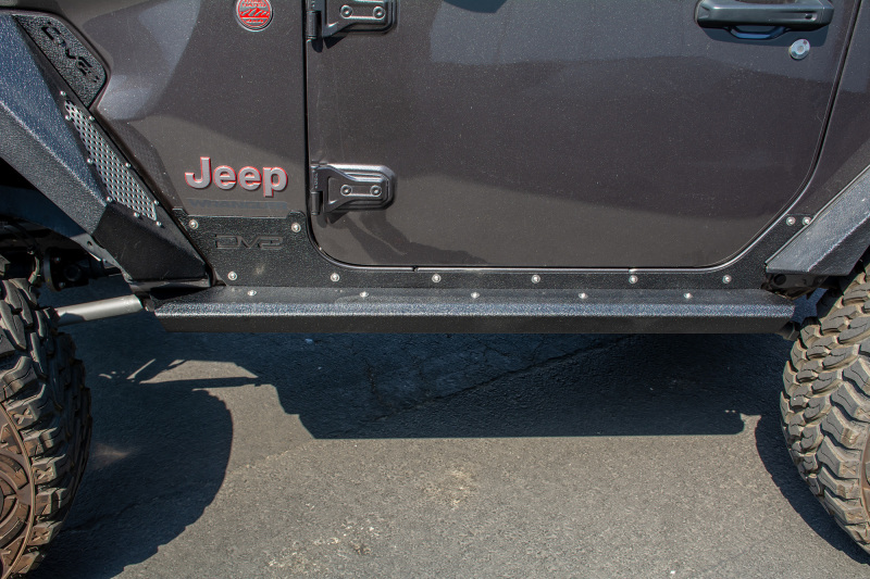 Jeep Gladiator Rock Slider Steps - DV8 Offroad - Frame Mounted - 2018