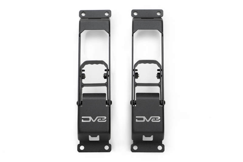 Jeep Gladiator Hinge Mounted Step - DV8 Offroad - Micro-texture Powder Coat - Black - `07-`23