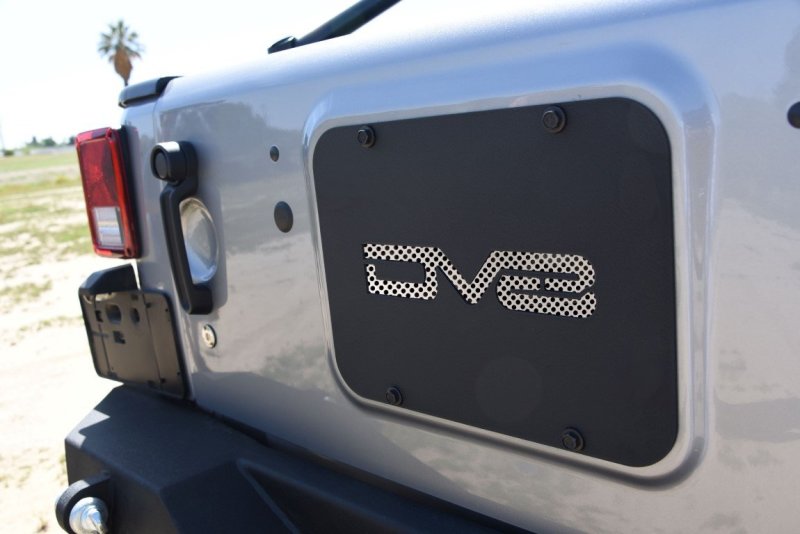 Jeep Wrangler JK - DVE Tail Gate Plate